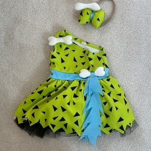 Flintstones Pebbles Kids Caveman Costume